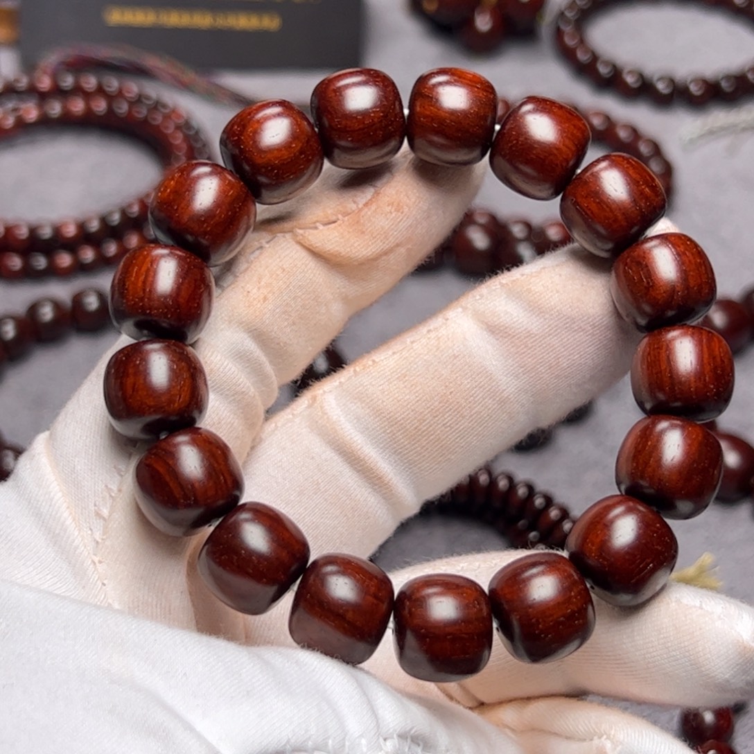 小叶紫檀手串/手链1213 树头老料 细如牛毛新手福利