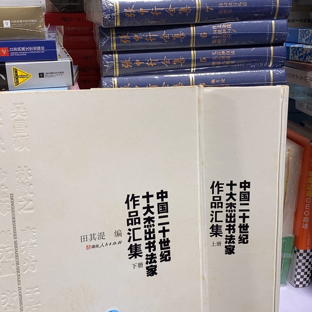 锯口  二十世纪书法  上下