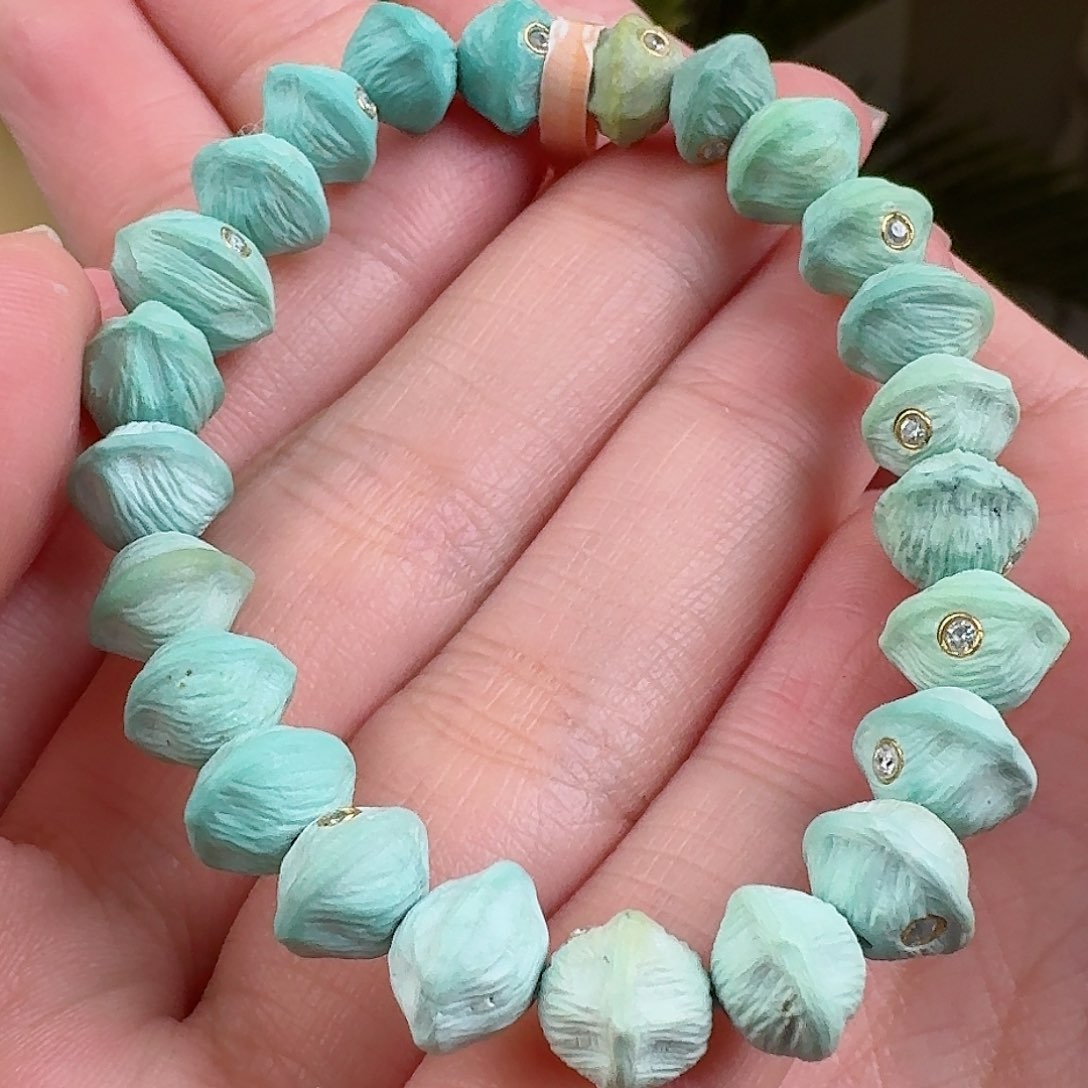 绿松石珠宝奇石未镶嵌