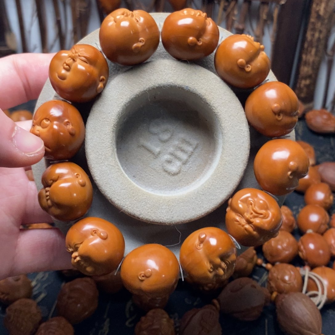 橄榄核手串/手链?***央百态手串