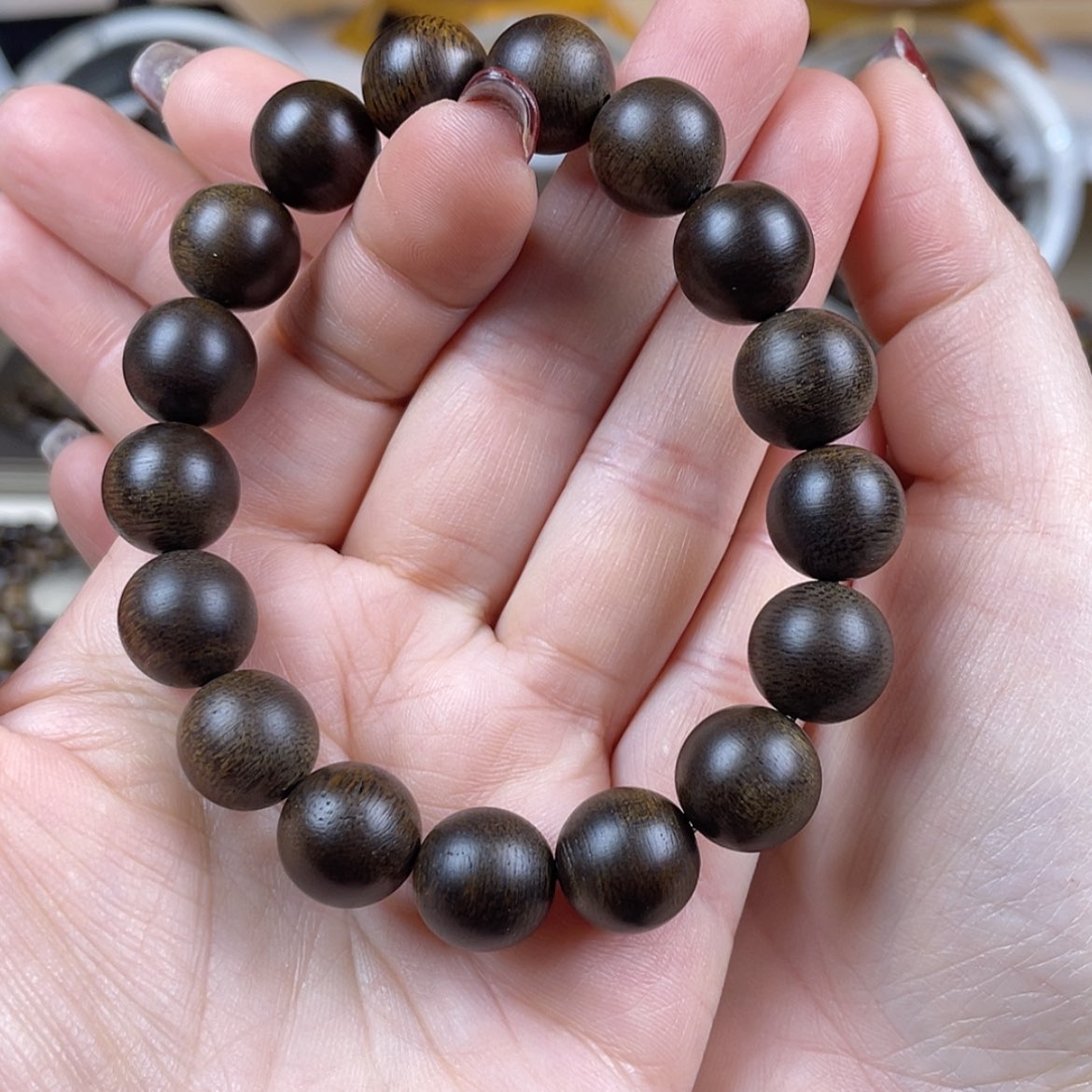 【闪购商品】沉香手串莫*·越南芽庄白棋楠