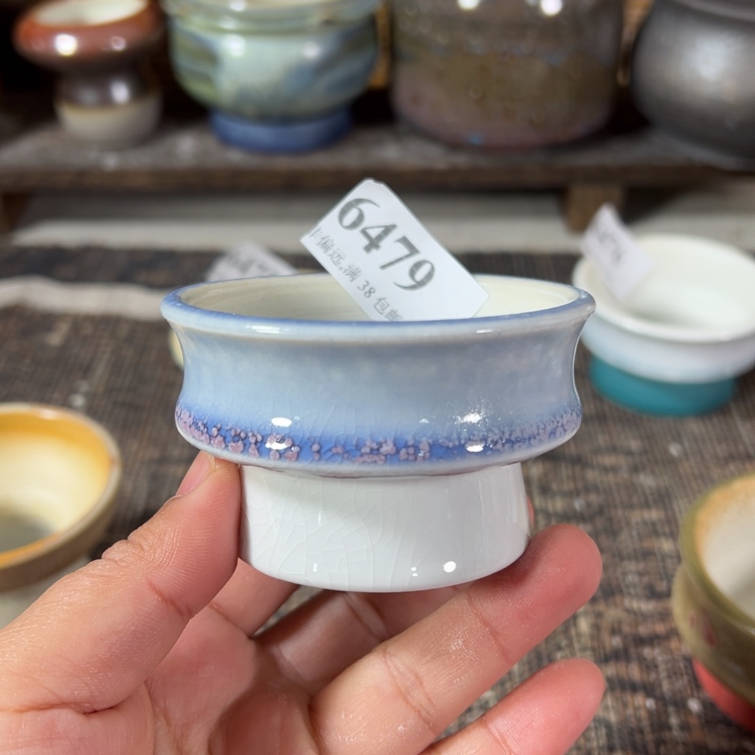 陶瓷景德镇手工花盆