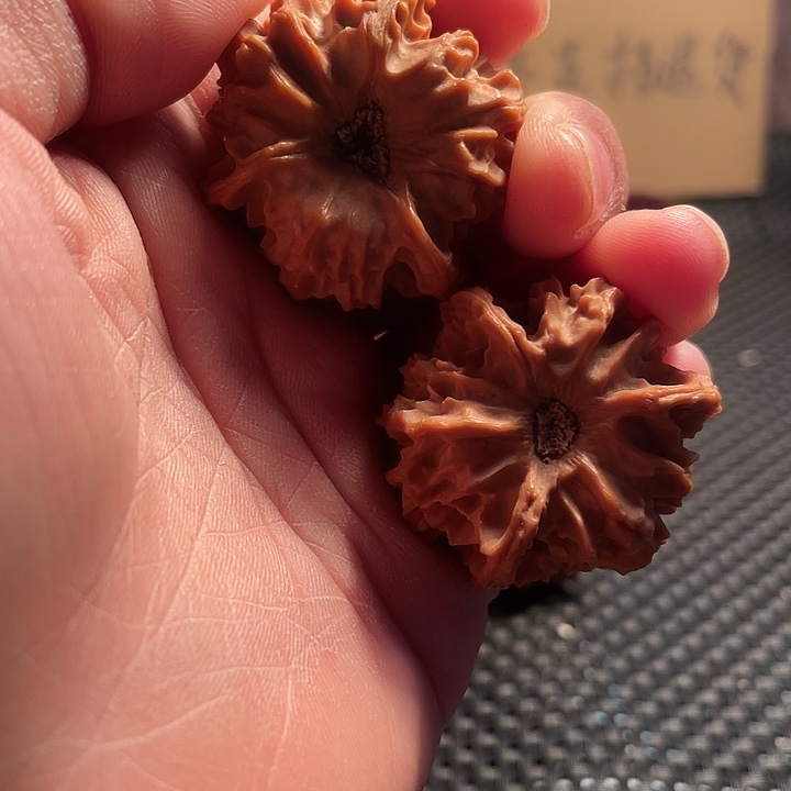 土****文玩核桃吊坠野生龙门涧三棱