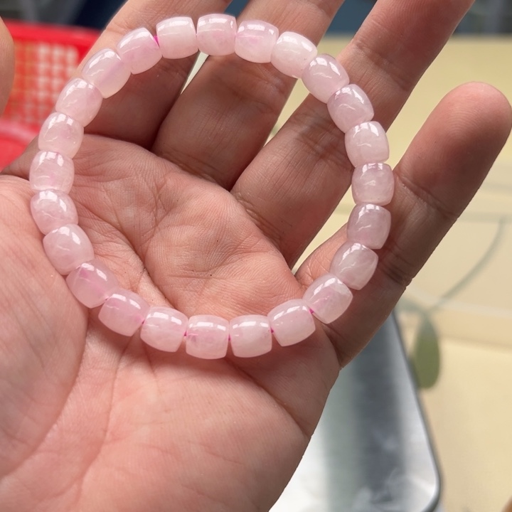 未镶嵌手链水晶粉色912