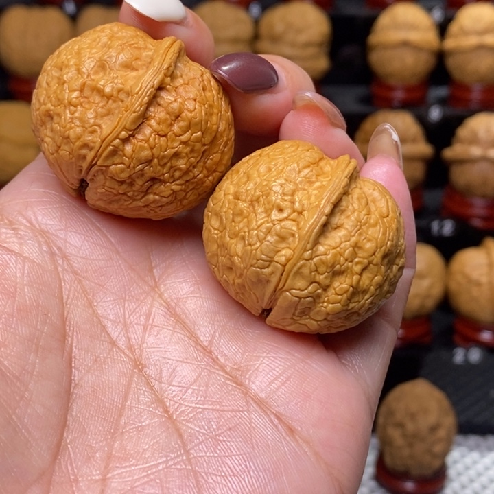 文玩核桃把件和尚头35尺-…………02