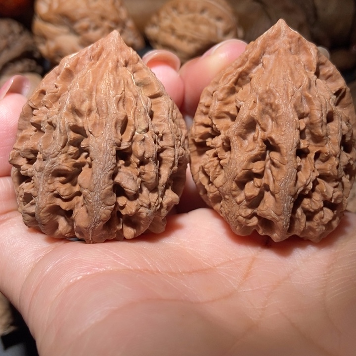 把件文玩核桃东北楸子小雪17