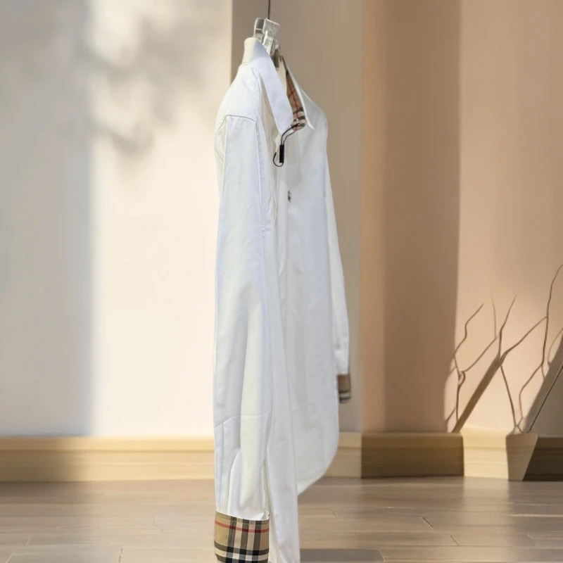 Hildegunn秋季新款纯手工刺绣商务休闲百搭男女长袖衬衫