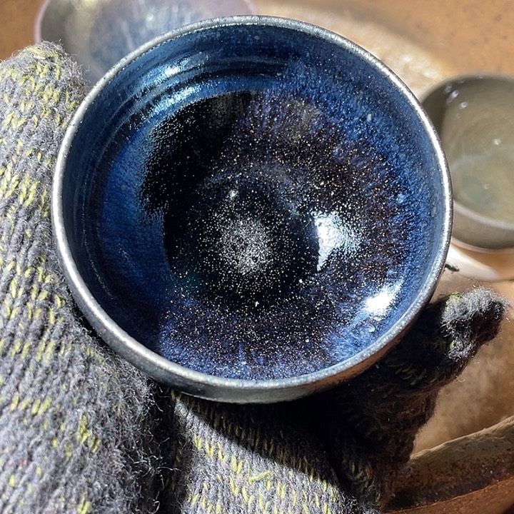 茶盏龙窑柴烧玉兰