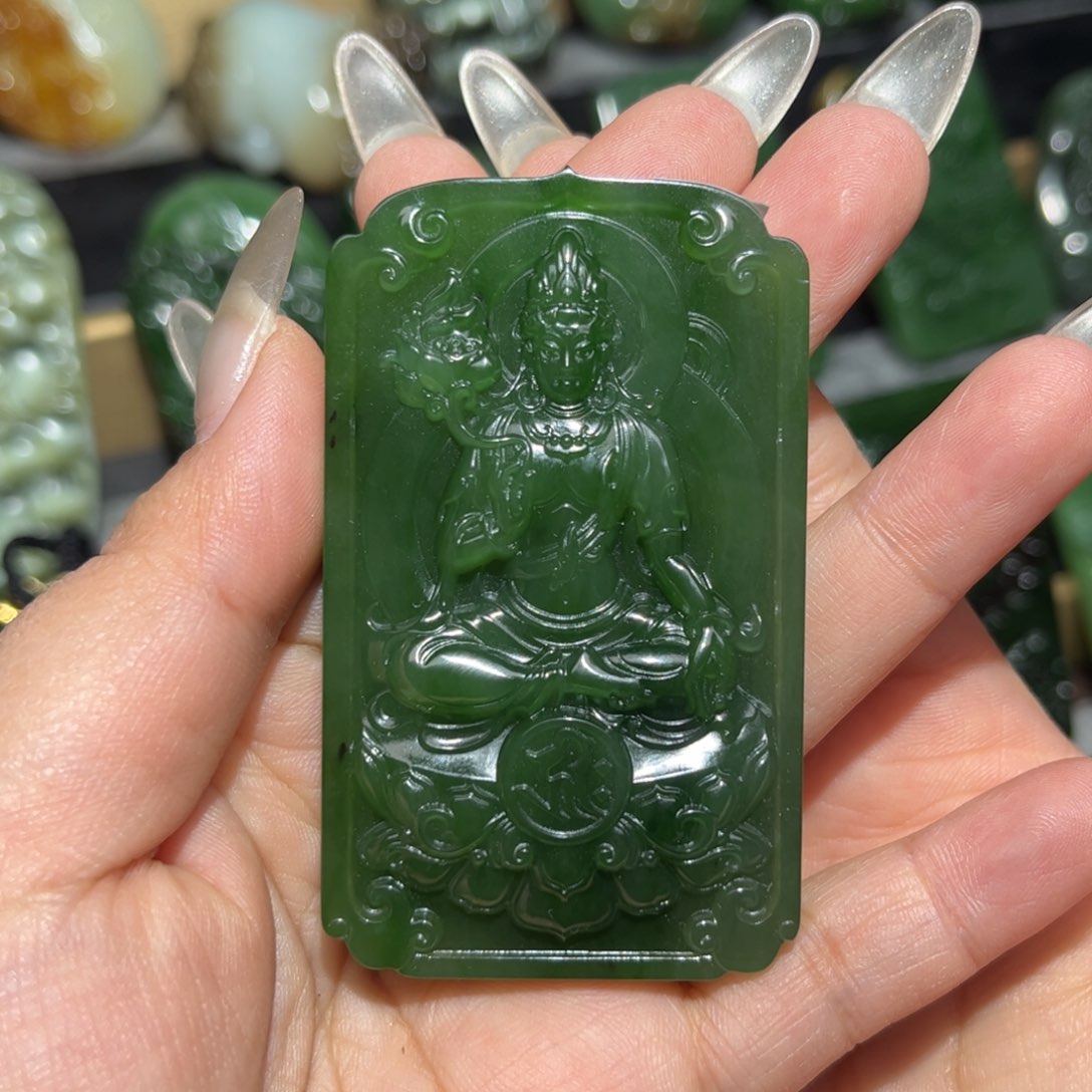 和田玉挂件未镶嵌