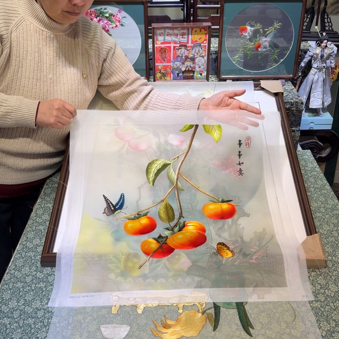 刺绣手工苏绣工艺