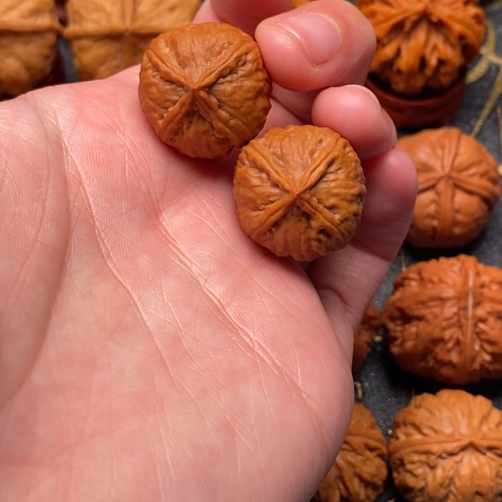 吊坠文玩核桃四棱