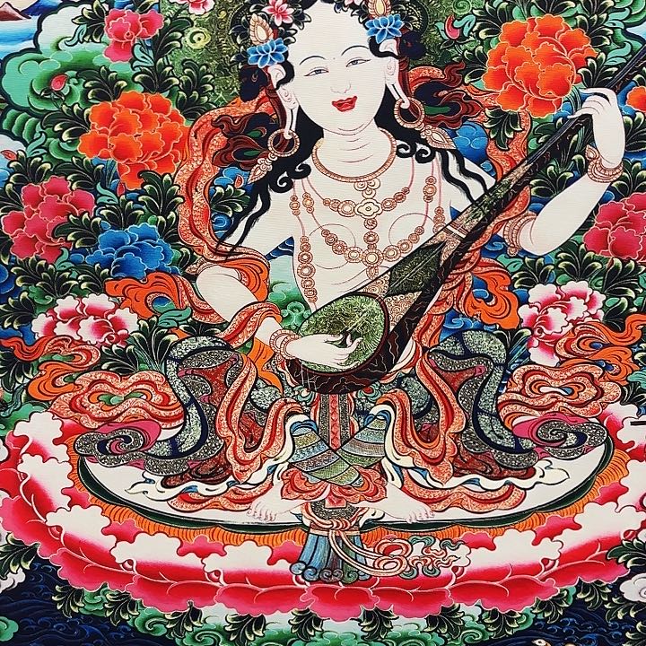 卷轴画唐卡作品框