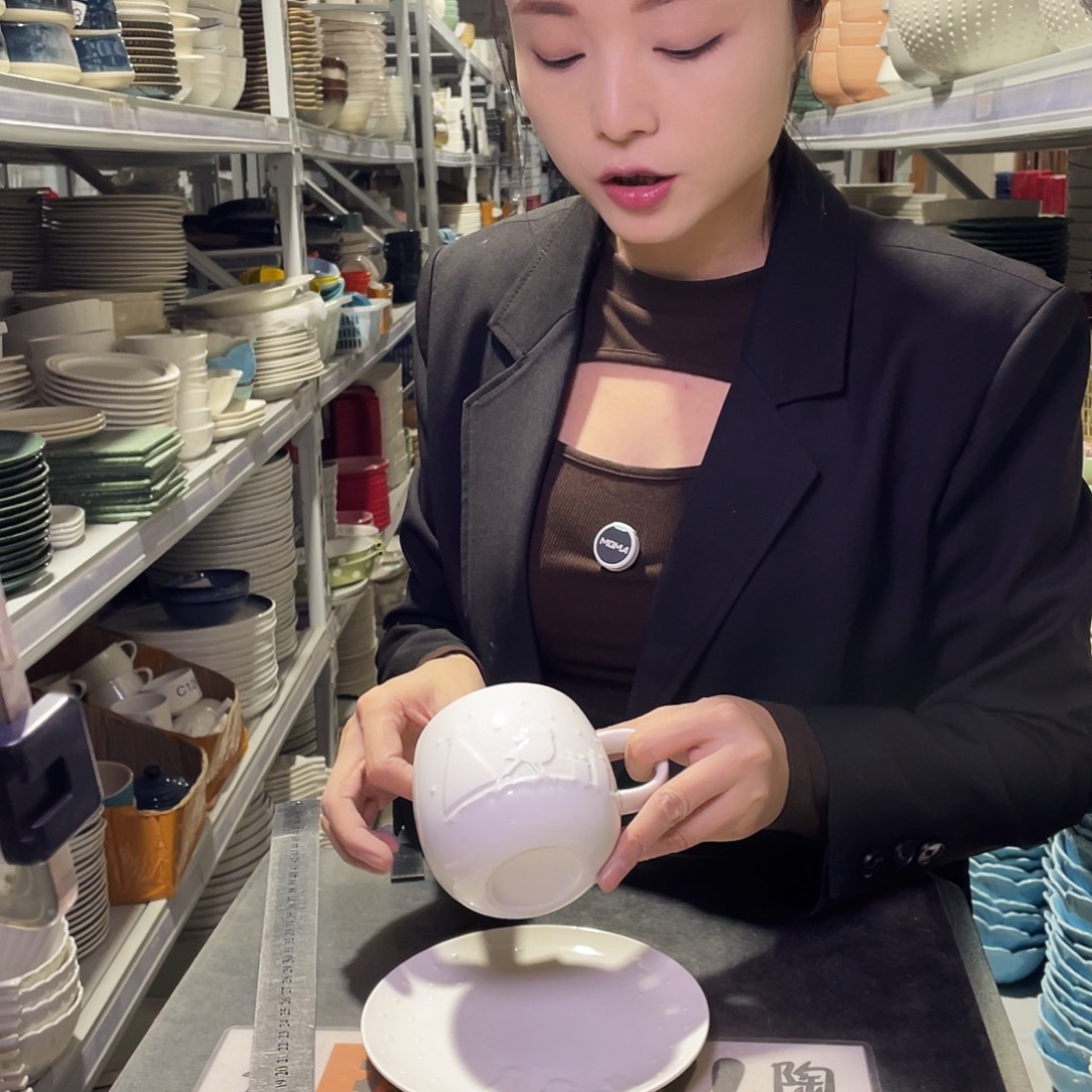 瓷片953            4杯4碟