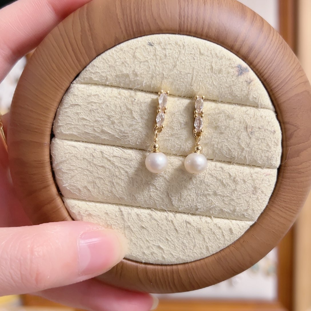 淡水珍珠原创手作银S925镶嵌