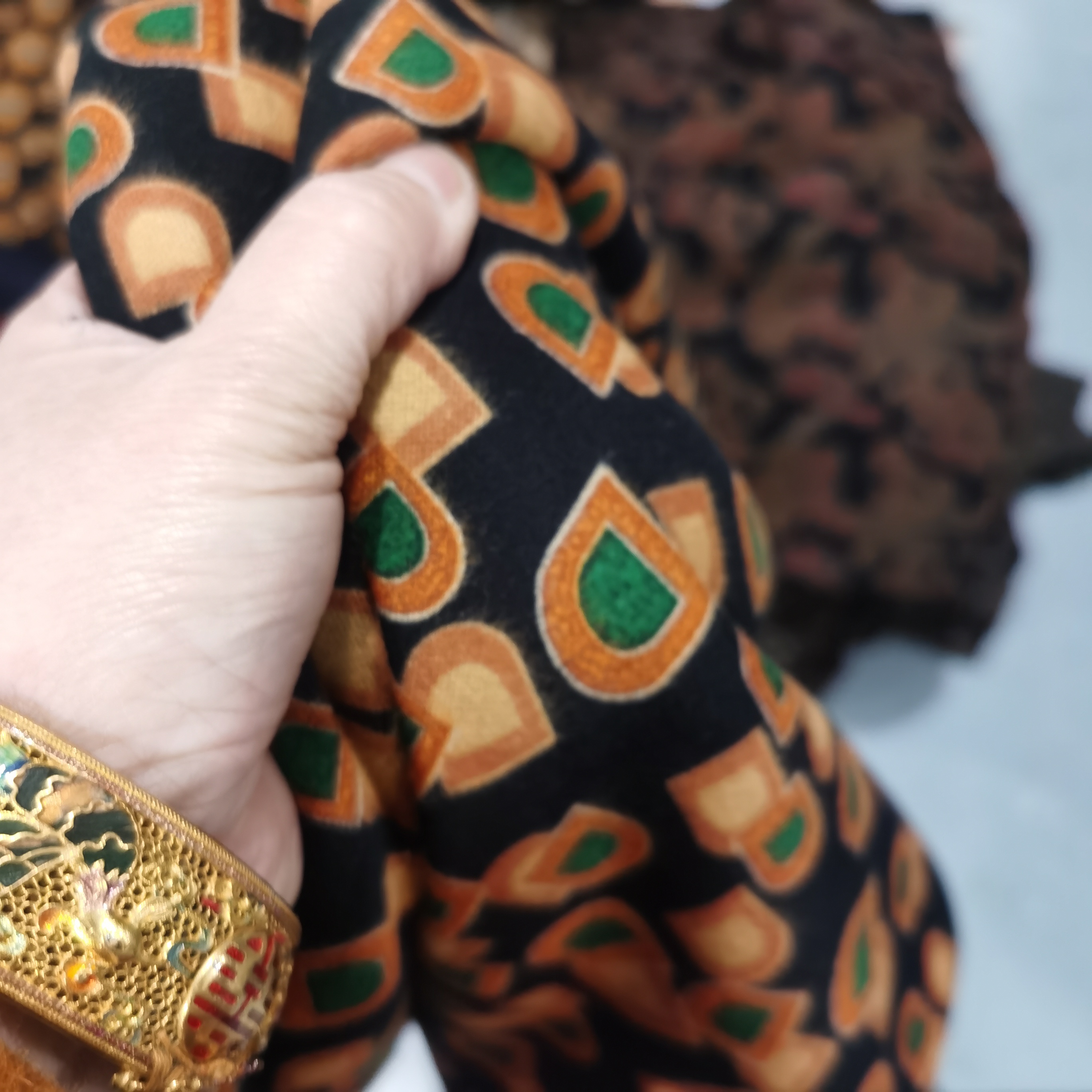 水晶棉布料D字母2.5米布头