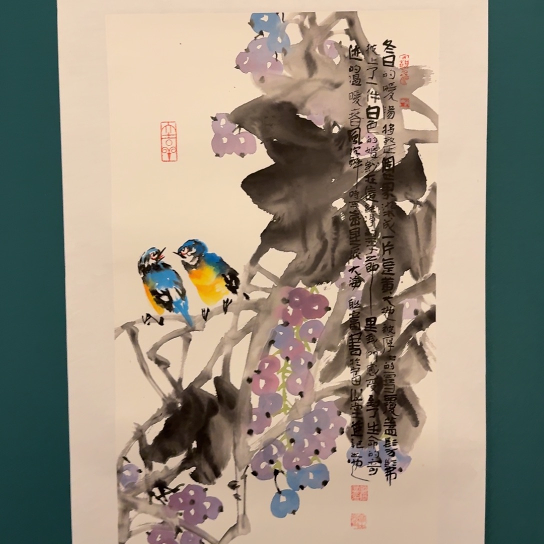 国画邹老师作品画作