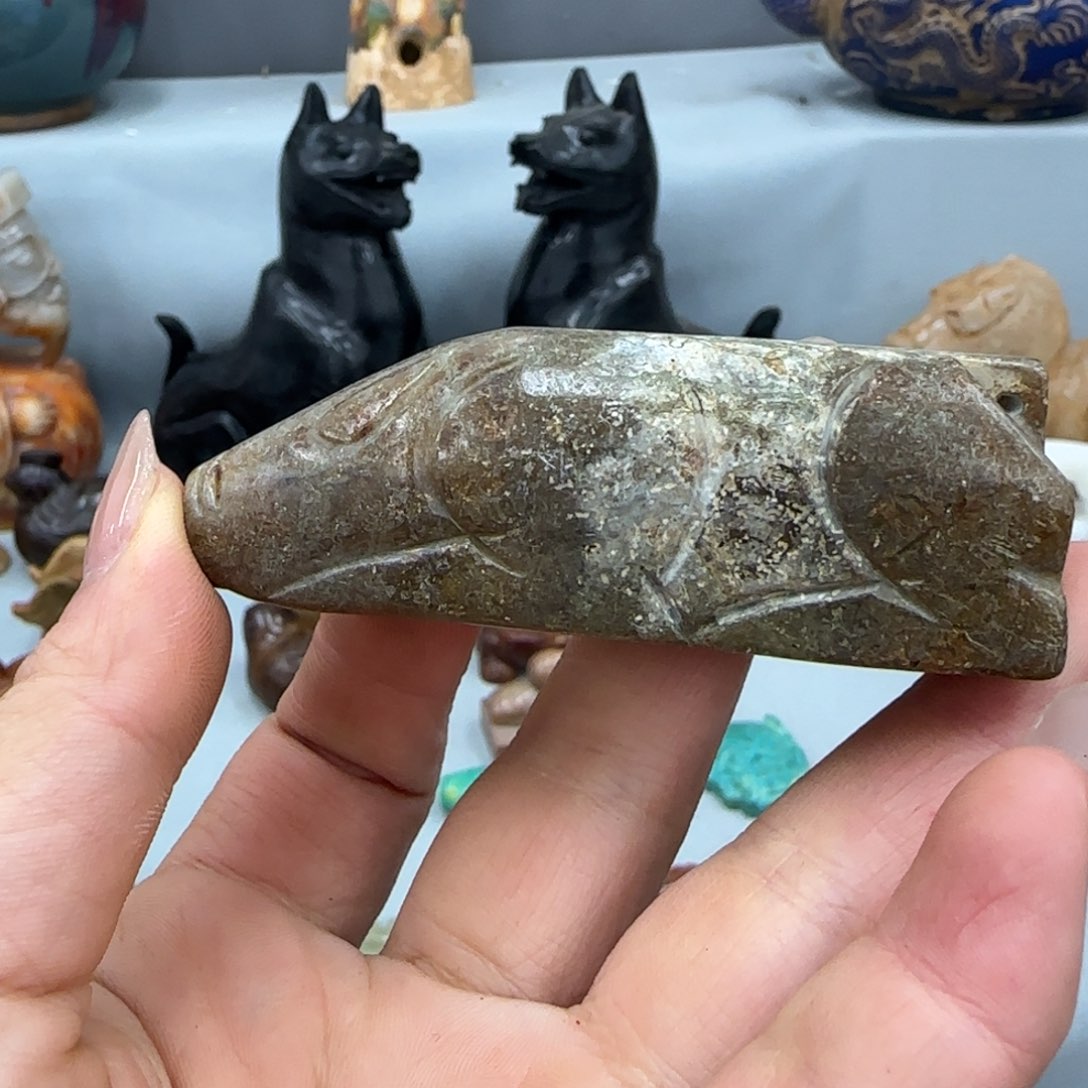 未镶嵌和田玉（糖玉）挂件