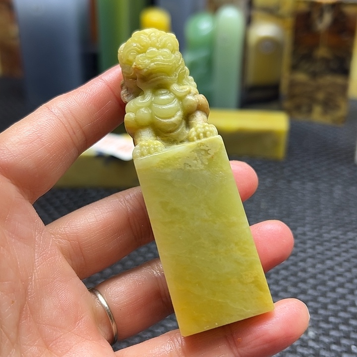 ****墨青田石印章石印章石