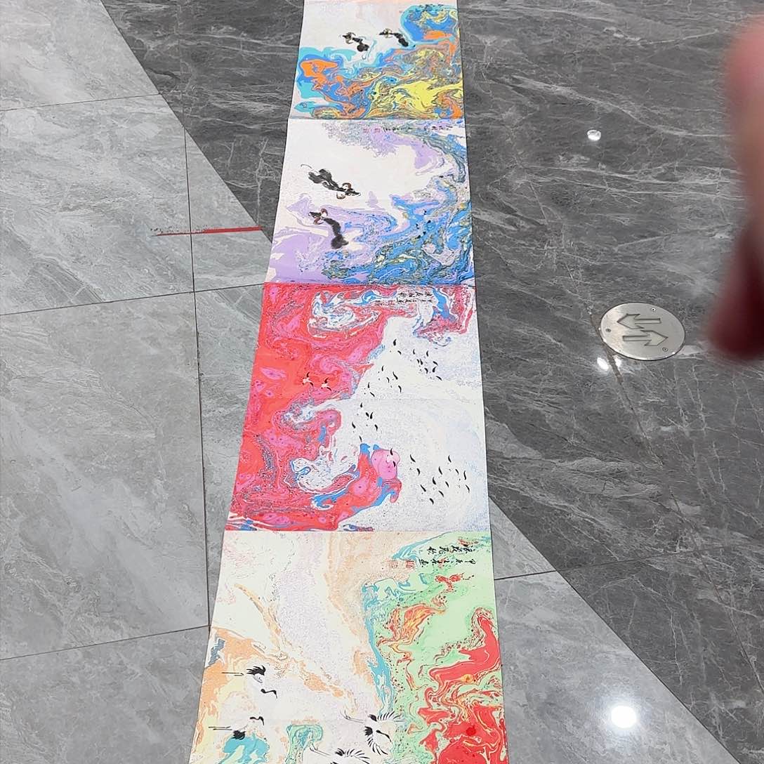 国画艺术家的作品