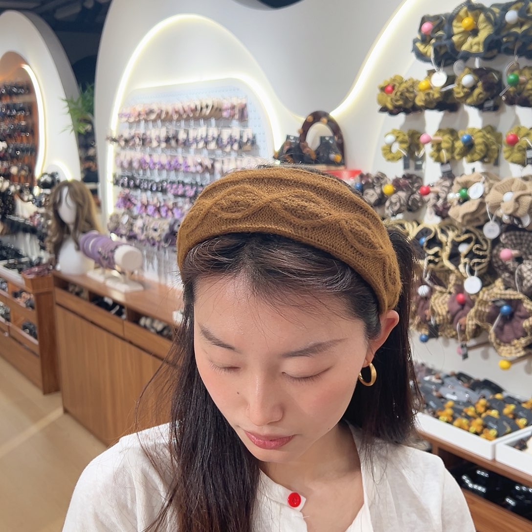 布艺铁合金发箍哦