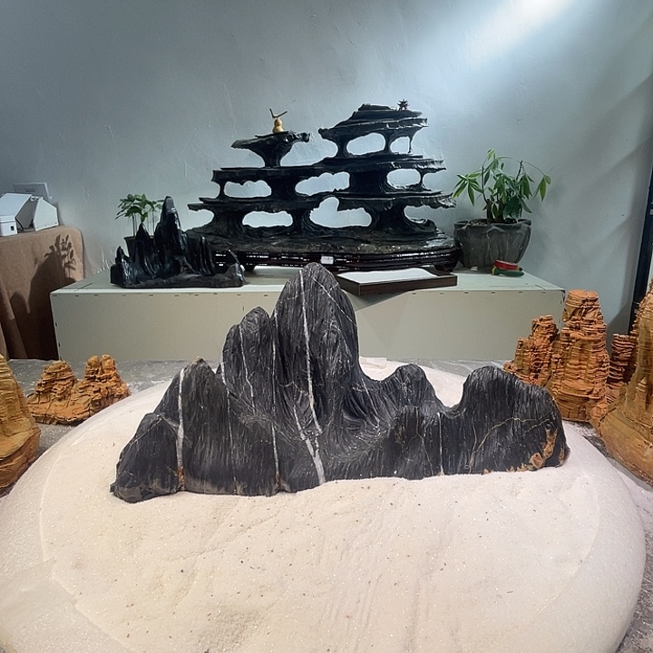 用***2灵璧山峰石靠山石