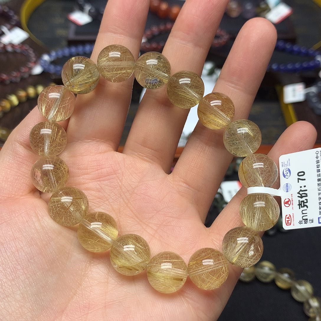 水晶手链未镶嵌手链