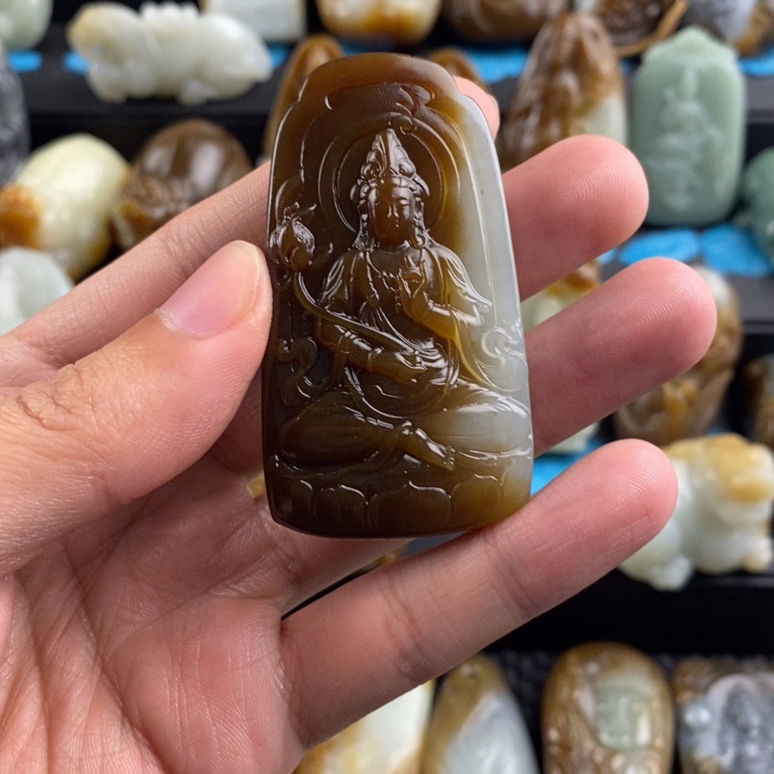 和田玉挂件未镶嵌S**o