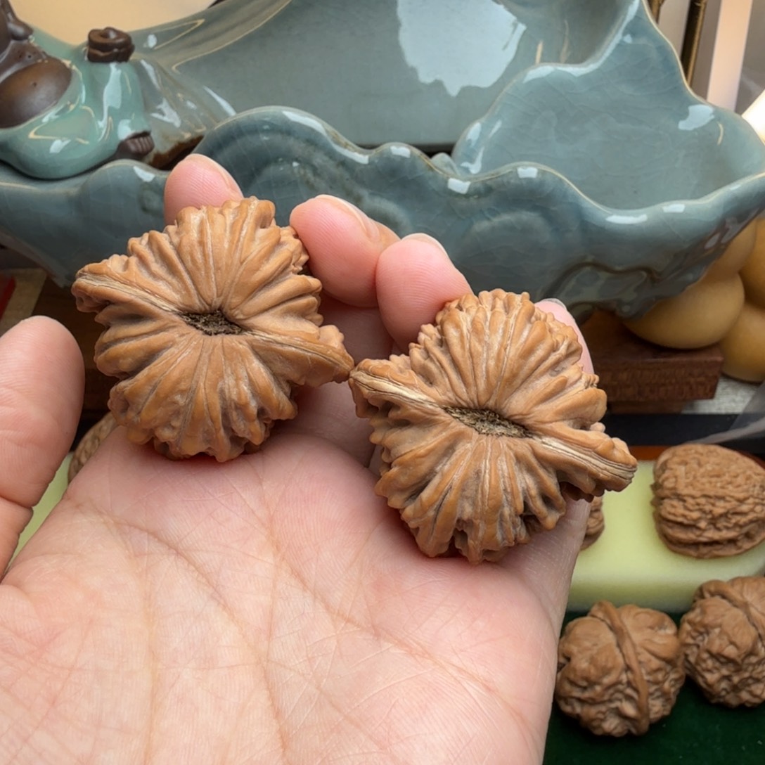 核桃文玩核桃吊坠四座楼43