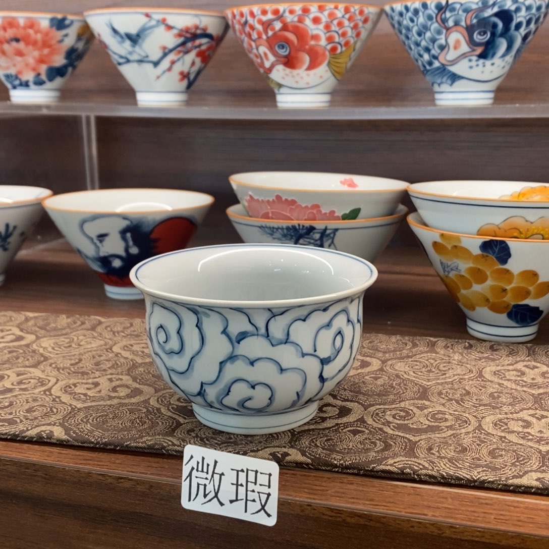 釉下彩手工绘制手工绘制