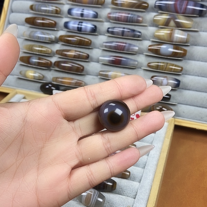 玛瑙/玉髓未镶嵌颈饰