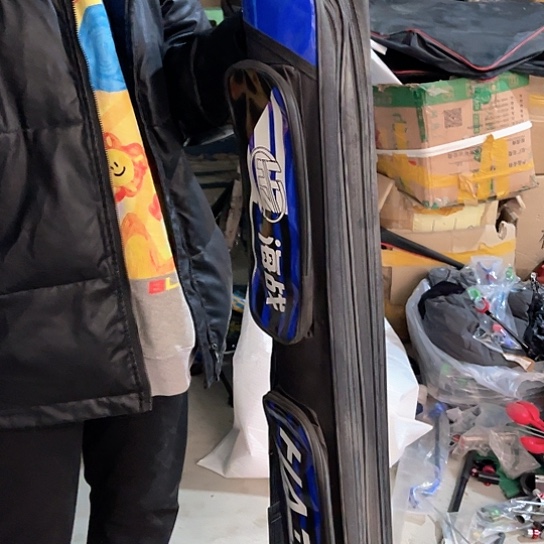 黑蓝双层杆包微瑕