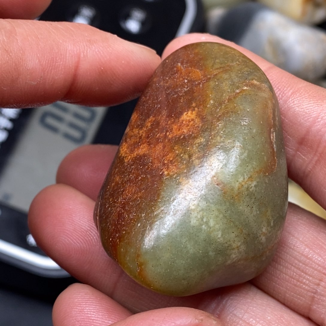 和田玉挂件银S925镀金镶嵌