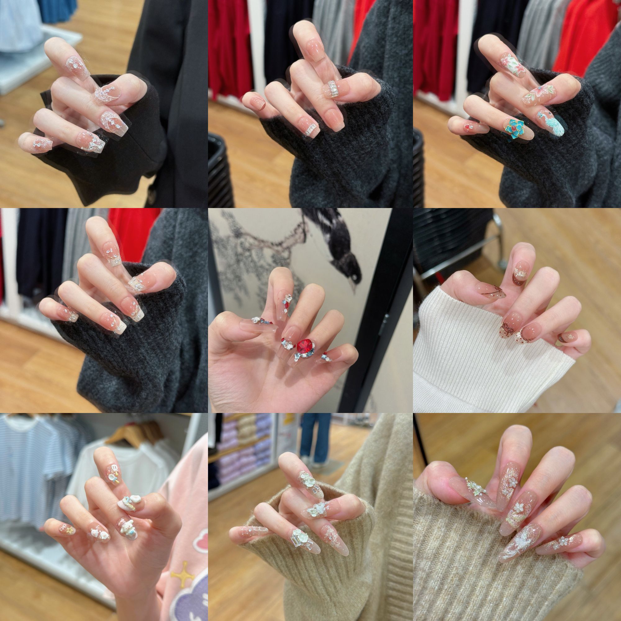 丹蜜琳全现货大货品质 直播间实物（不参照主图）纯手工轻奢穿戴甲