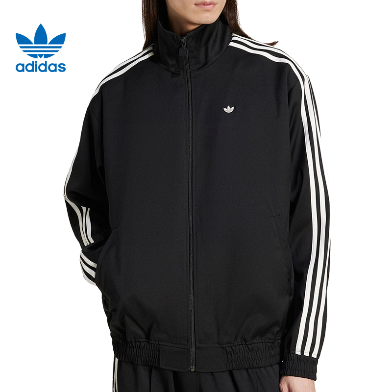 太SHadidas阿迪达斯三叶草男子运动休闲夹克外套JC6357