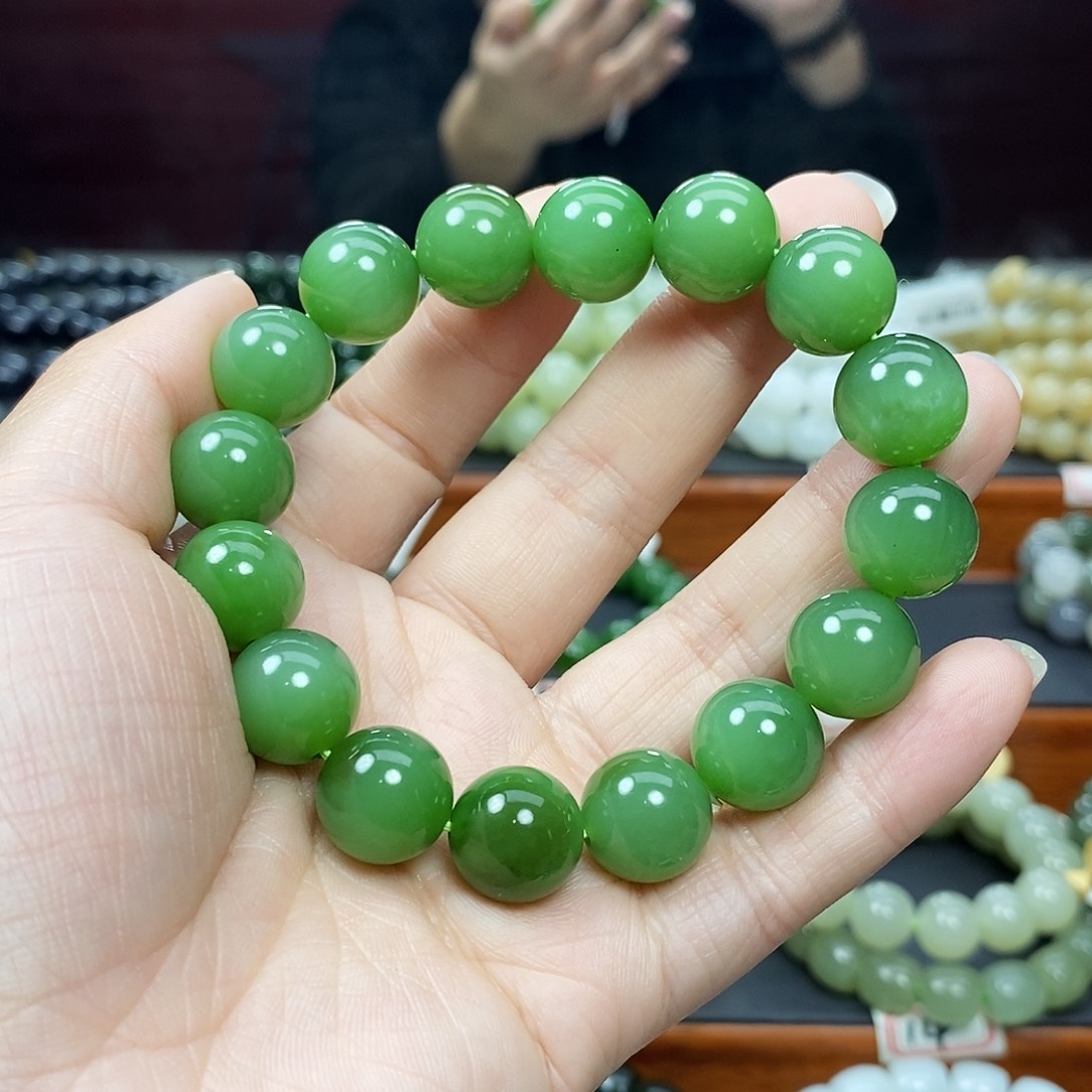 和田玉手链未镶嵌