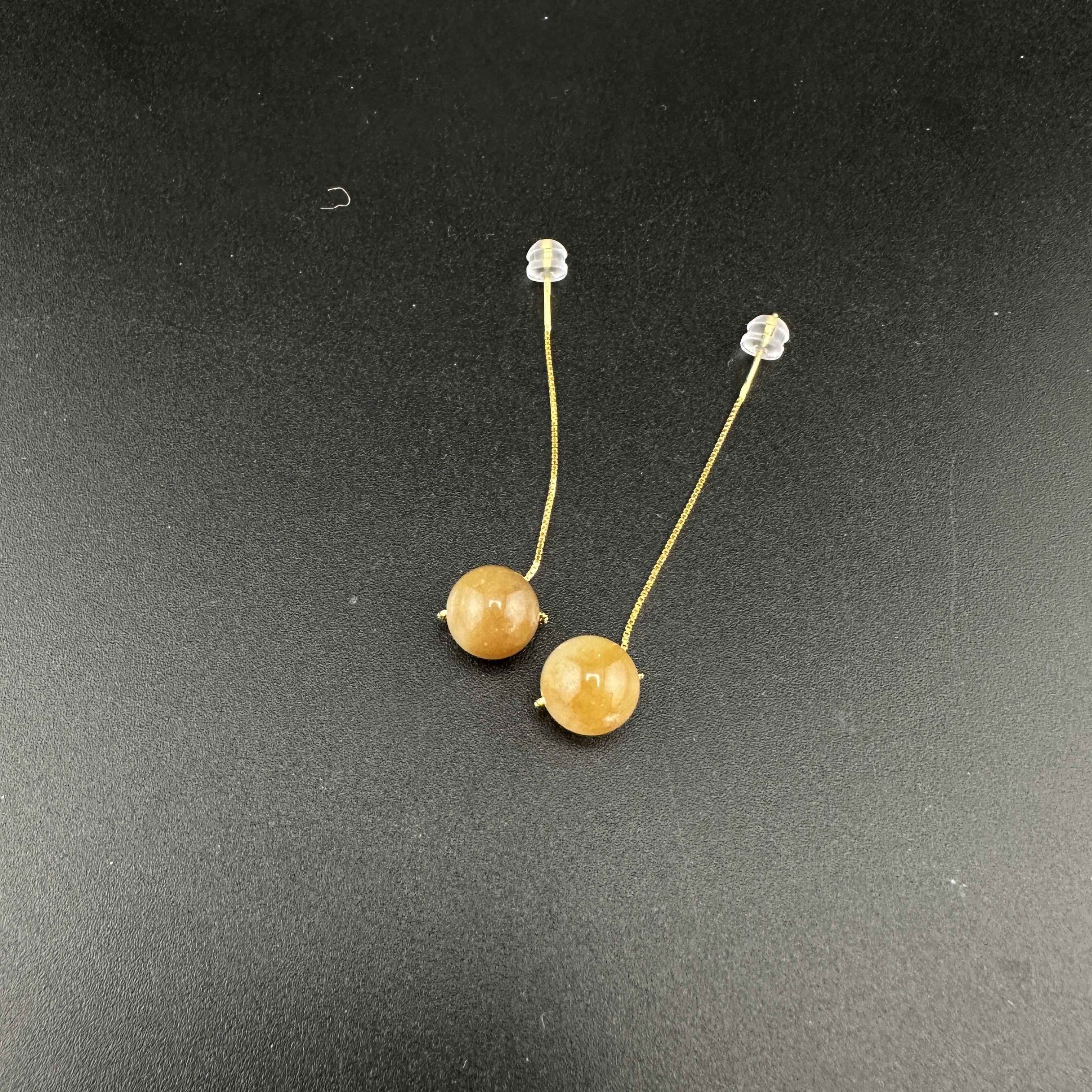 BY1224FPXQ标008 北玉精选 和田玉耳饰 多样性发货