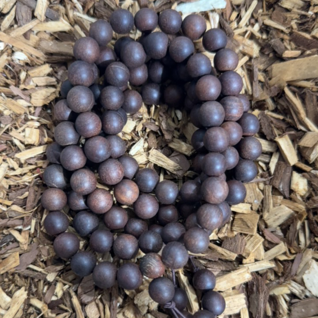 16 思思文玩精选沉香木作手串10mm