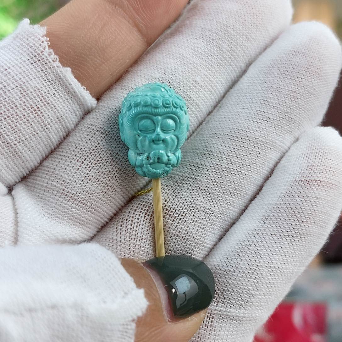 绿松石珠宝奇石未镶嵌