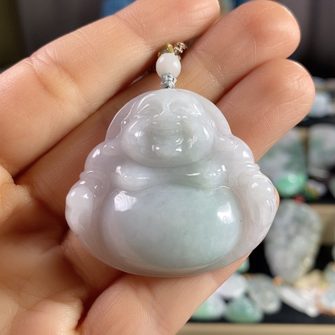 翡翠未镶嵌颈饰吊坠