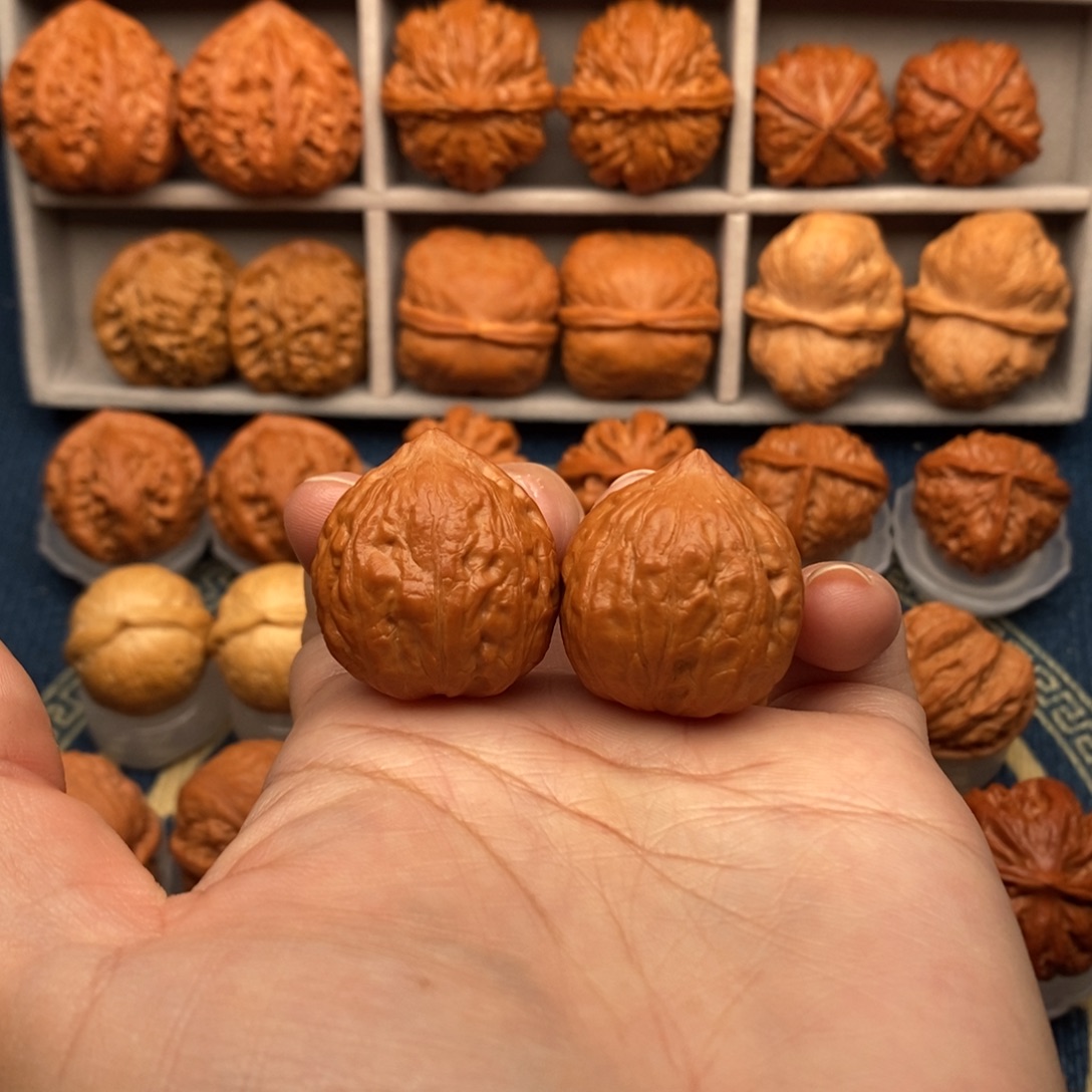 文玩核桃把件小板栗