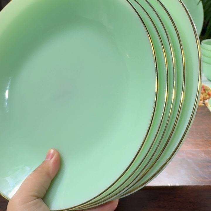 景德镇高端玉瓷套装碗盘单品