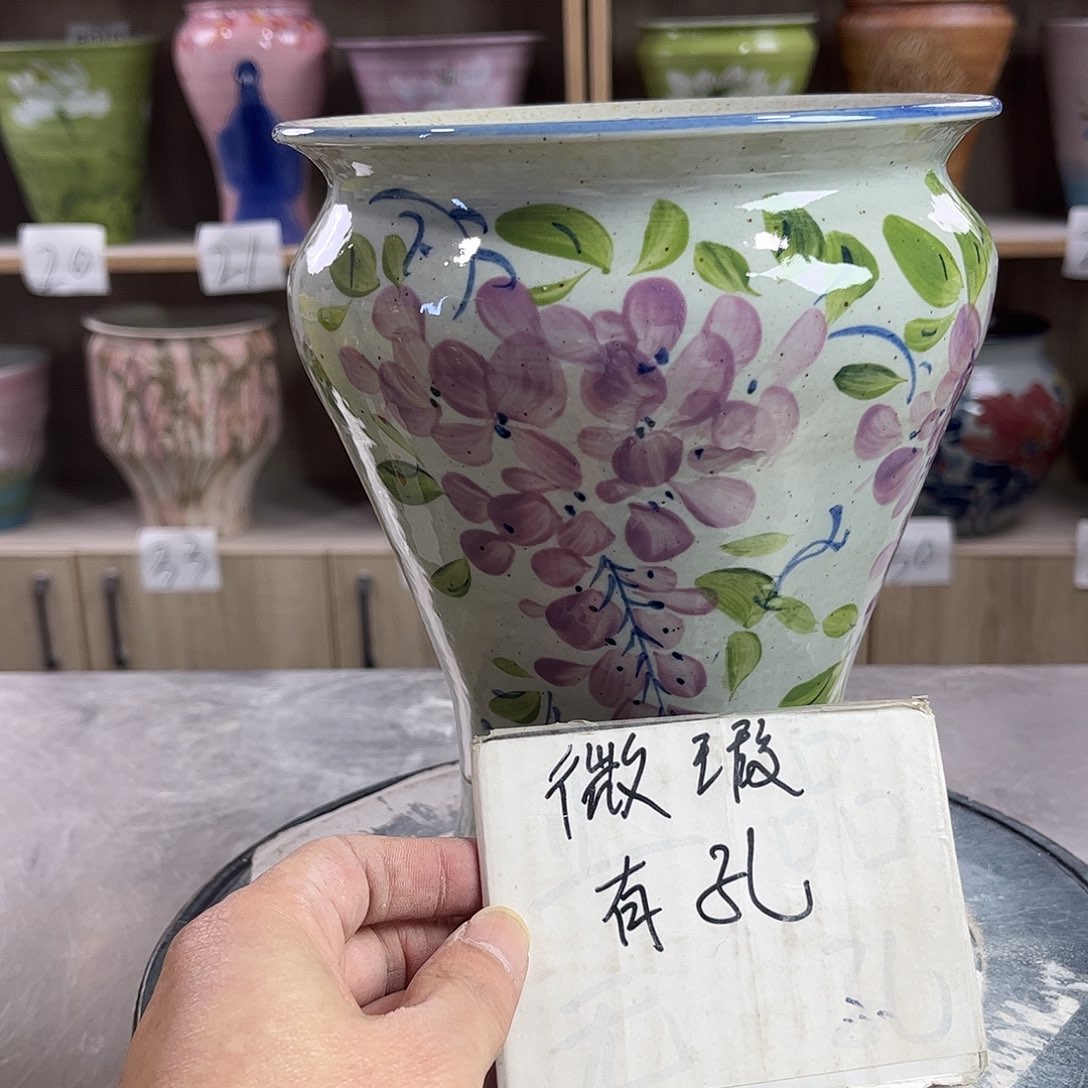 景德镇陶瓷花盆花盆