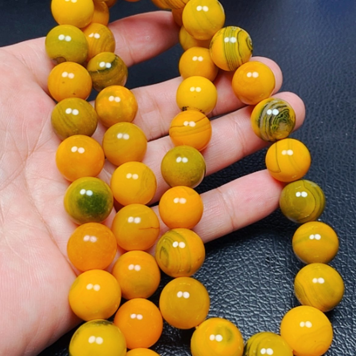 【闪购商品】未镶嵌颈饰玛瑙/玉髓牛黄项14