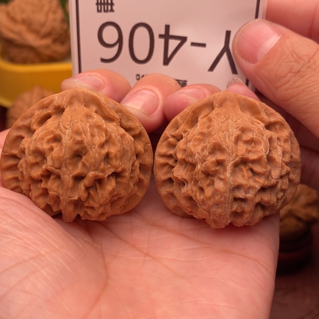 文玩核桃把件宫灯40