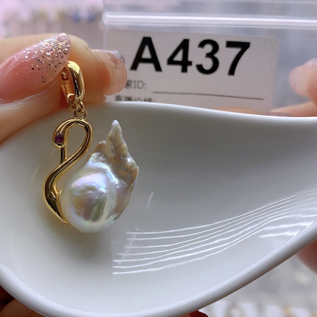 淡水珍珠颈饰银S925镶嵌