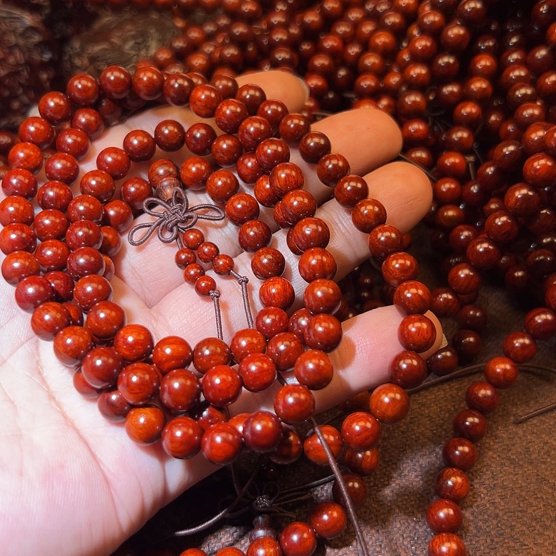 檀香紫檀（小叶紫檀）手串/手链好的0.8