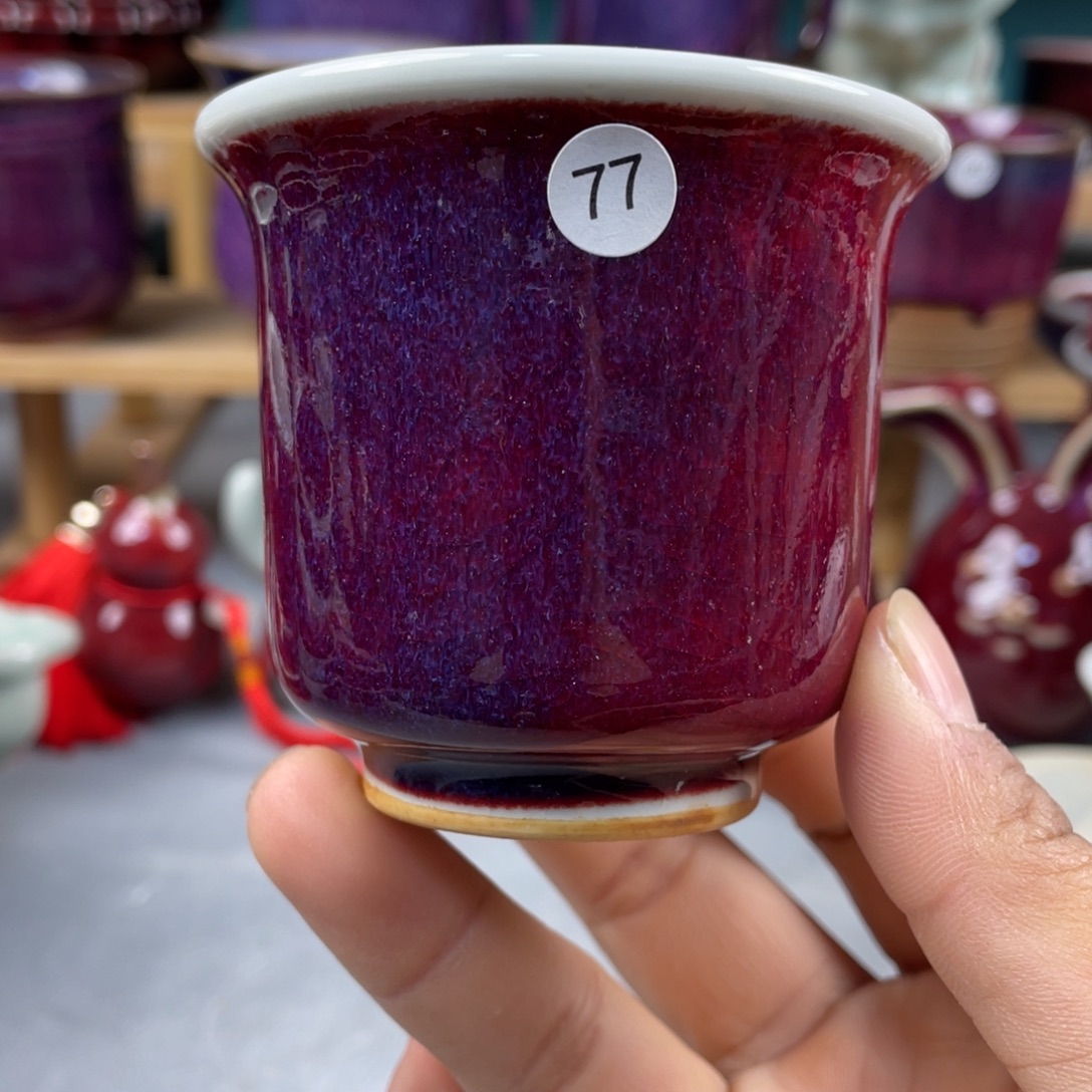 瓷片纯手工制作……微微瑕