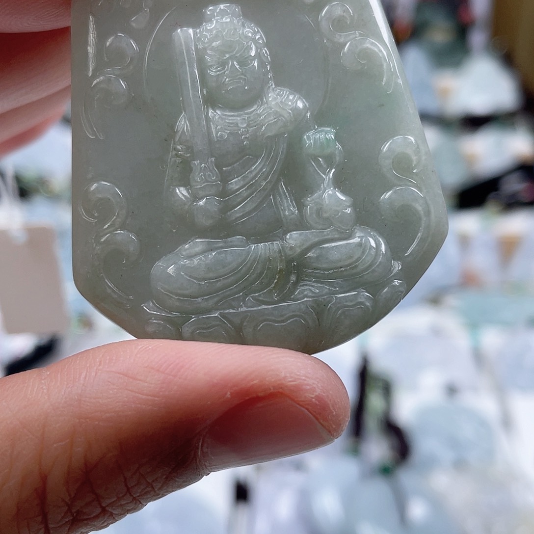 翡翠颈饰未镶嵌0321挂件