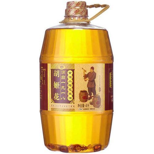 胡姬花古法小榨花生油4L 胡姬花花生油