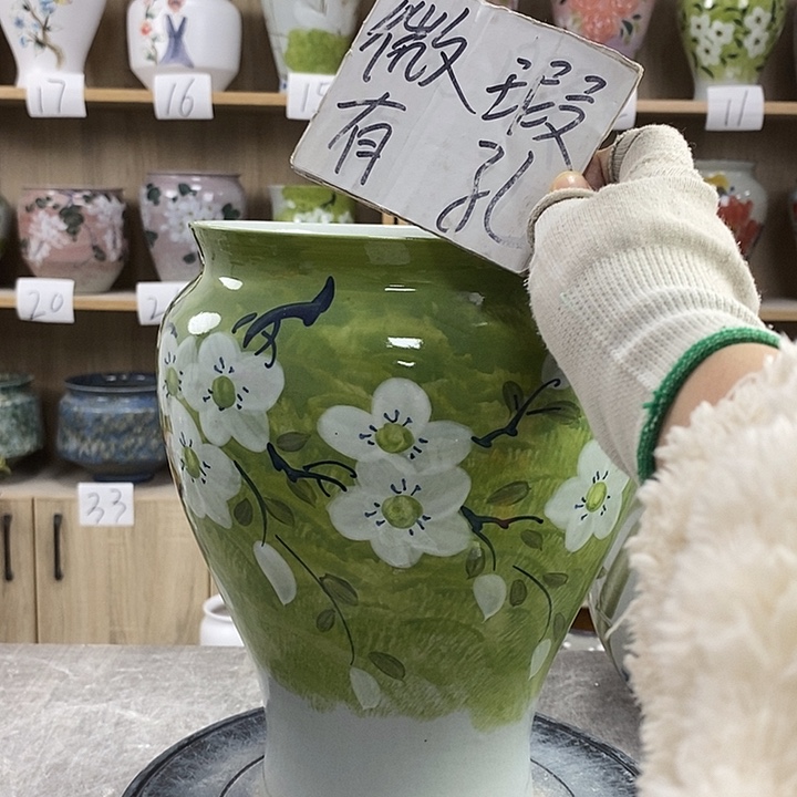 缸13xc景德镇陶瓷花盆